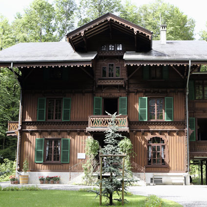 Die Fassade im Ballenberg wurde integral konserviert und restauriert.